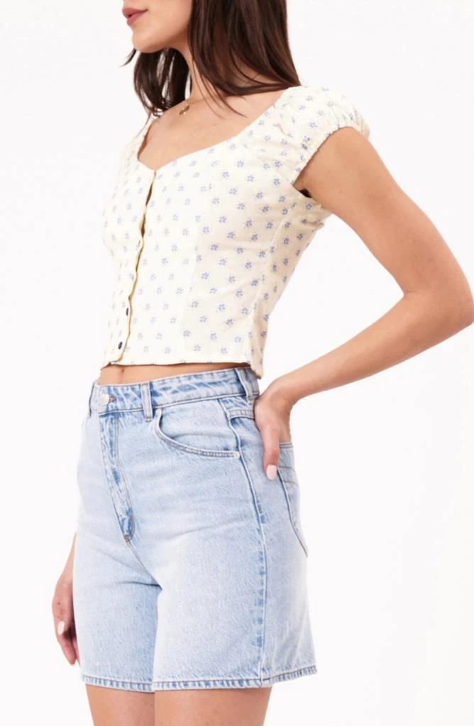 Rolla’s Emmy Floral Print Crop Top 2