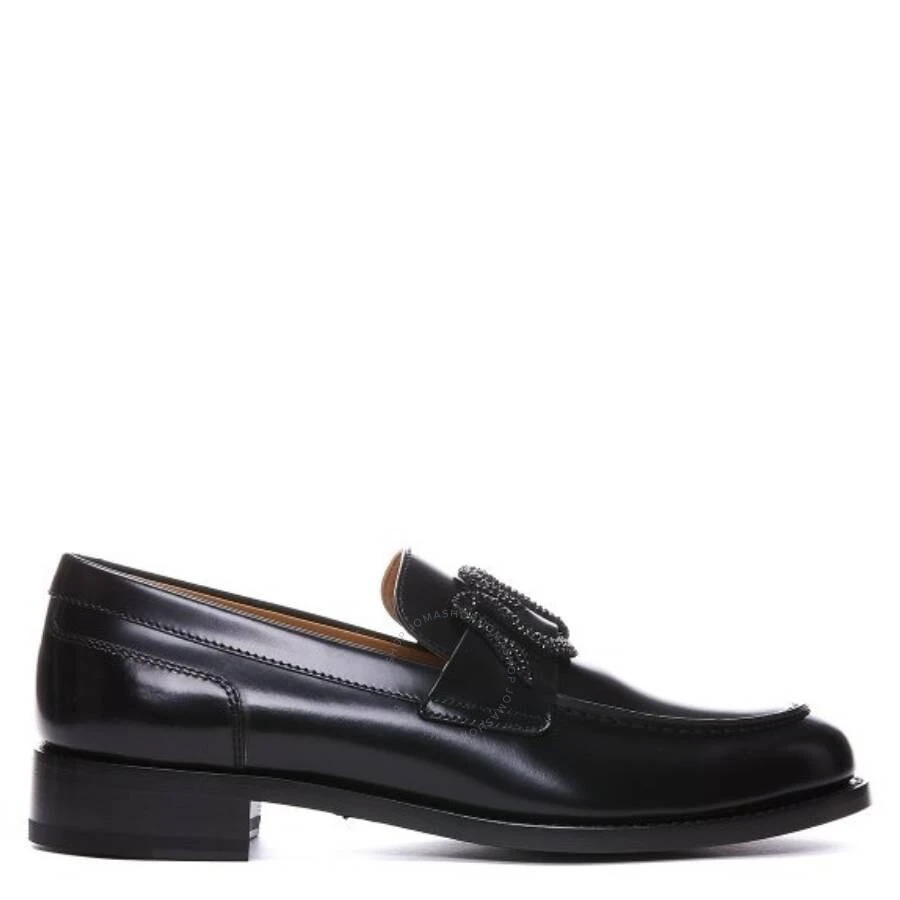 Rene Caovilla Morgana Leather Loafers 1