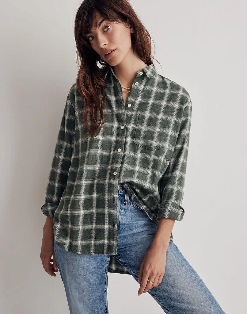 Madewell Oversized Ex-Boyfriend Shirt in Delford Plaid 1