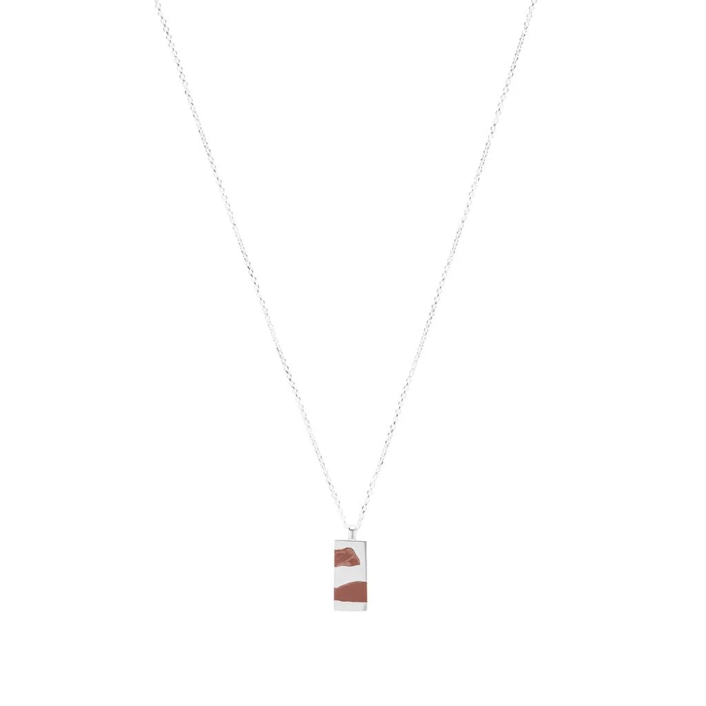 Ellie Mercer Ellie Mercer Two Piece Cuboid Pendant Necklace 1
