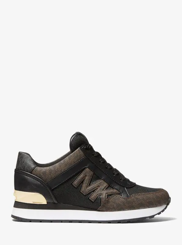 Michael Kors Maddy Logo Trainer 2
