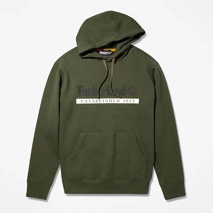 Timberland Established 1973 Hoodie for Men in Dark Green 6