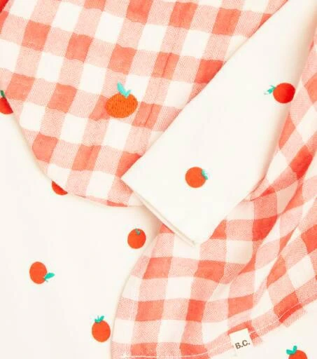 BOBO CHOSES Baby Tomato onesie, blanket and bib set 3
