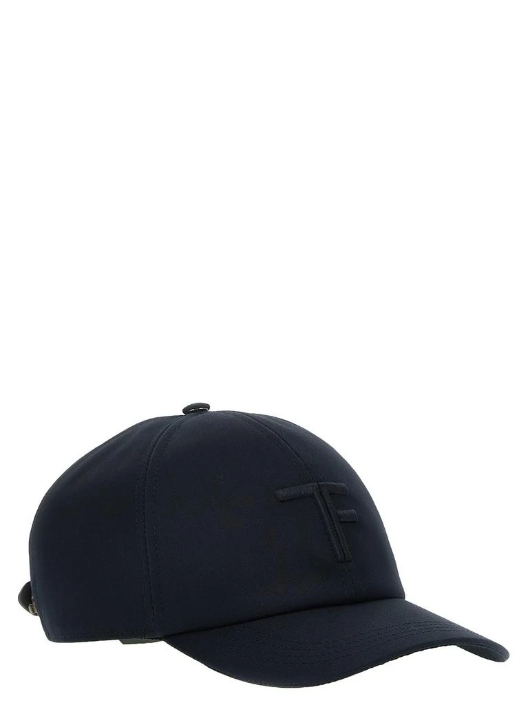 Tom Ford Tom Ford Logo-Embroidered Curved Peak Baseball Cap 3