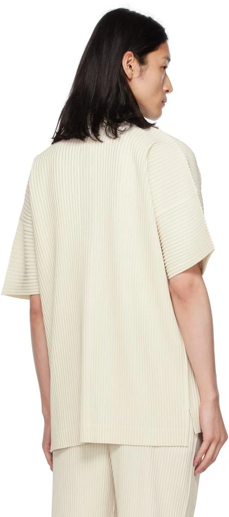 Homme Plissé Issey Miyake Off-White Monthly Color June Polo 3