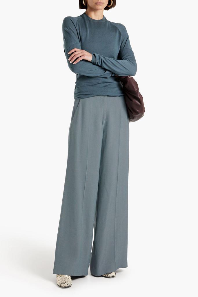 PETAR PETROV Gianna woven wide-leg pants