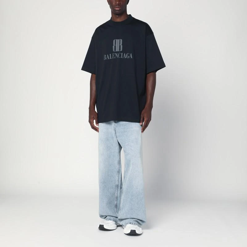 Balenciaga Loose light denim jeans 2