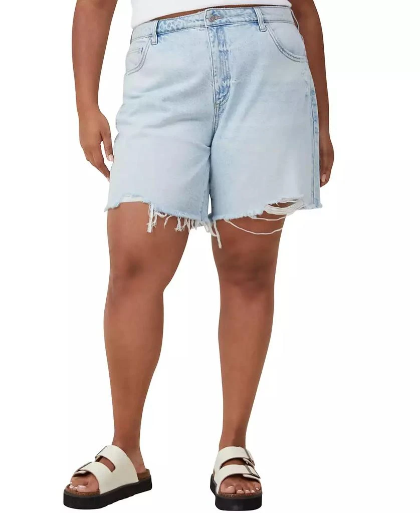 Cotton On Women's Relaxed Denim Short 1