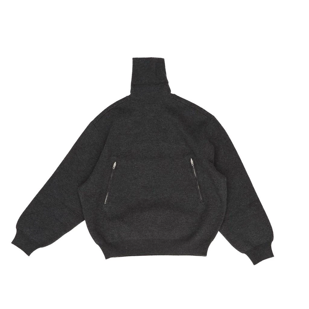 Balenciaga Balenciaga Half-Zip Knitted Jumper 2