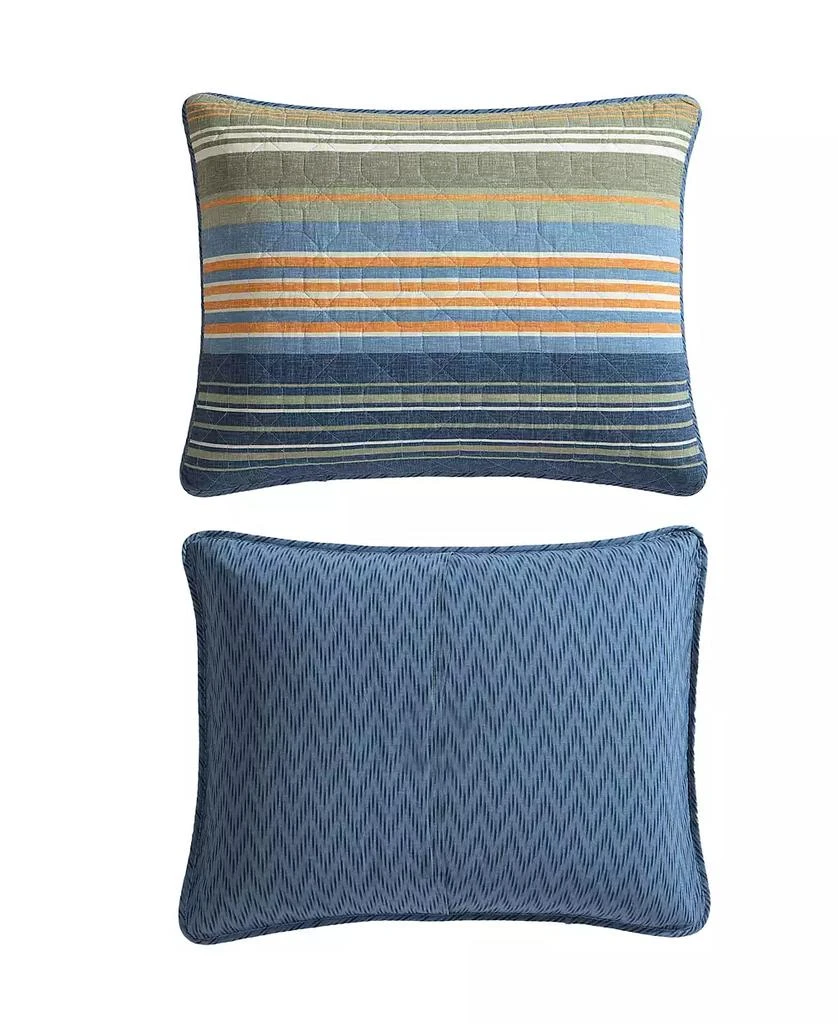 Eddie Bauer Yakima Valley Stripe Reversible 2-Pc. Quilt Set 7