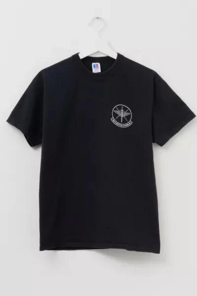 Russell Athletic Vintage 1990s Computer Systems Black Graphic T-Shirt 1