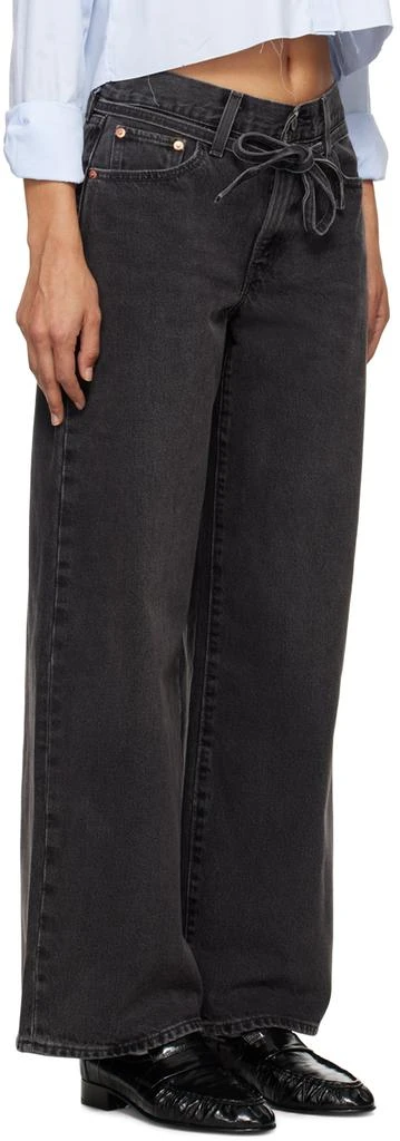 Levi's Black XL Straight Jeans 2