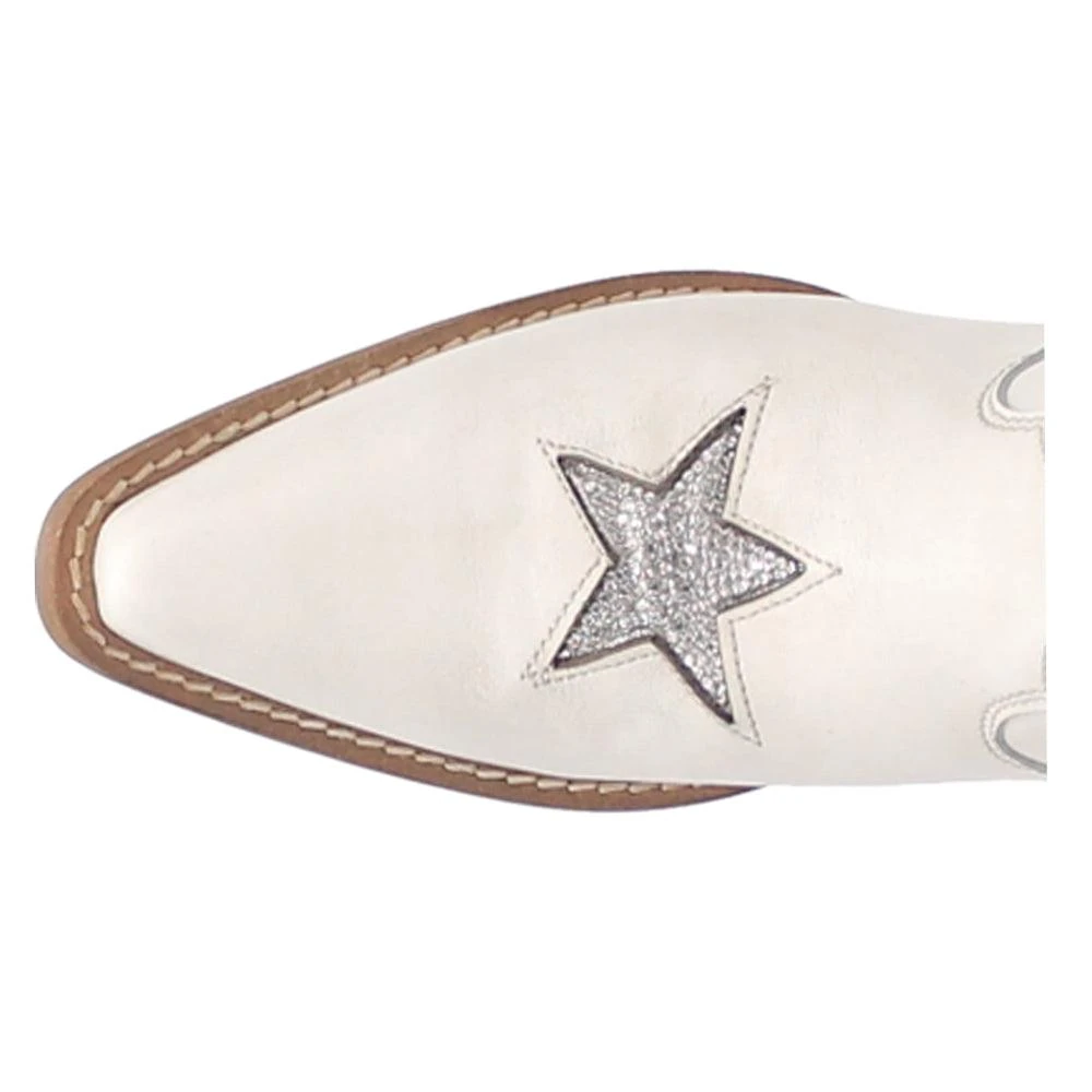Dingo Star Struck Tooled Inlay Snip Toe Cowboy Boots 4