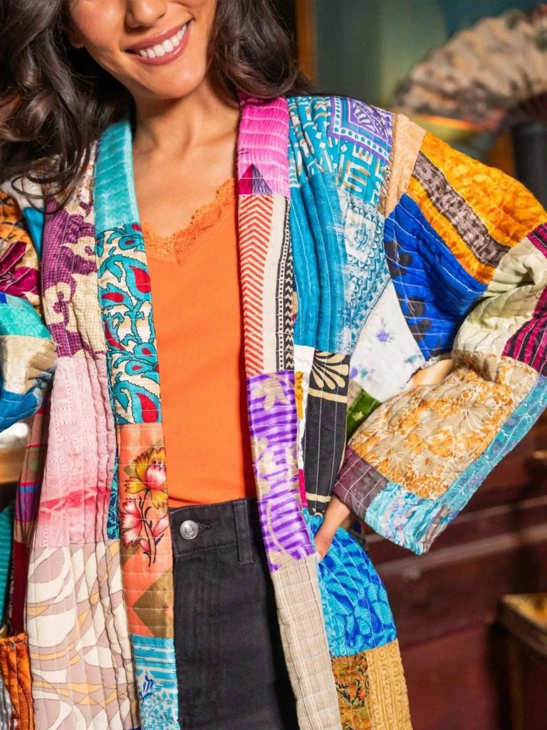 Gold 
Silver Paris Gold 
Silver Paris - Bergame Quilted Jacket 3