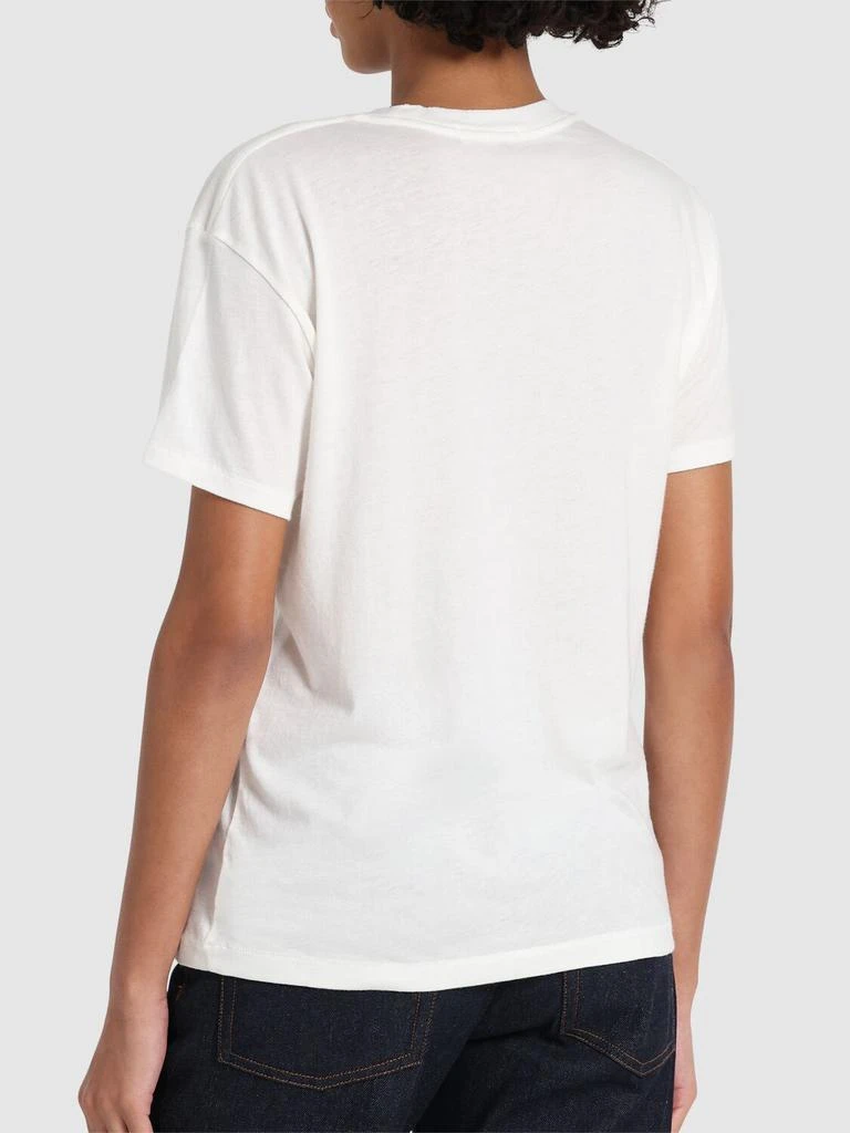 ÉTERNE Short Sleeve Cotton T-shirt 2