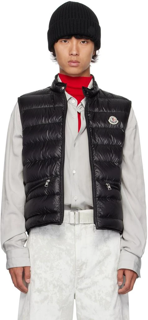Moncler Black Gui Down Vest 1