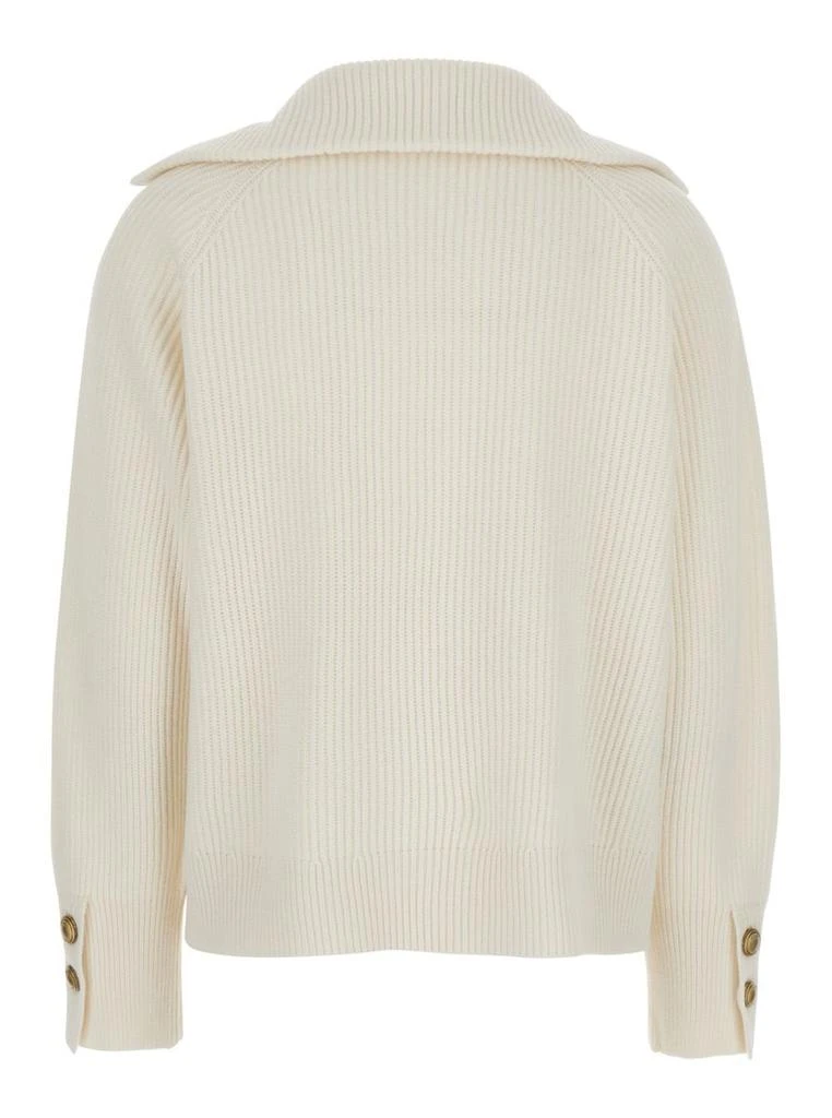 Brunello Cucinelli Brunello Cucinelli V-Neck Knitted Sweater 2