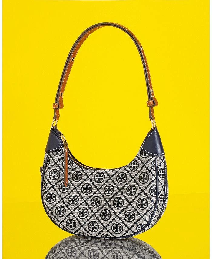 Tory Burch T Monogram Crescent Bag 4