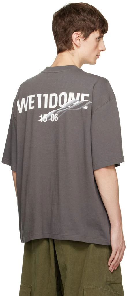 We11done Gray Wave T-Shirt 3