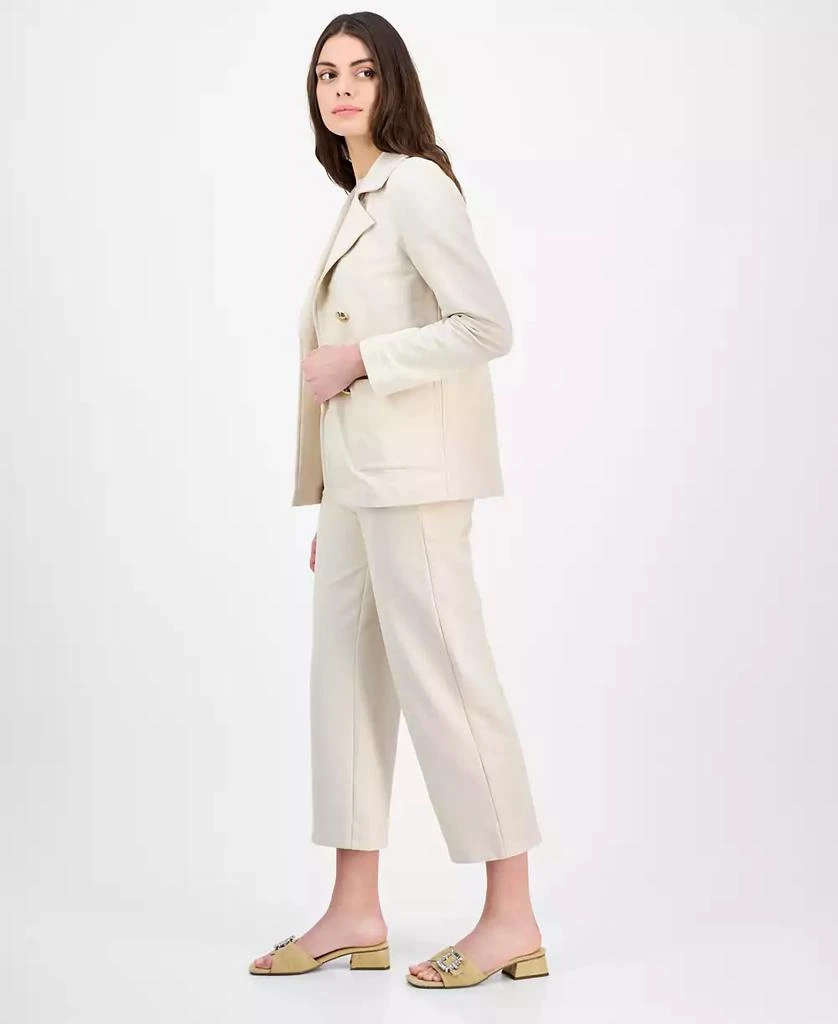 Anne Klein Women's Luxe French Terry Relaxed Fit Blazer 2