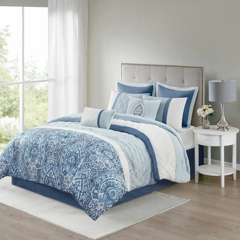 Streamdale Furniture Streamdale 8 Piece Comforter Set