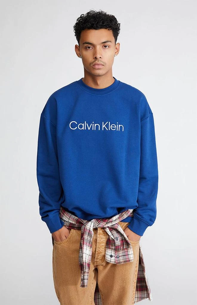 Calvin Klein Terry Crew Neck Sweatshirt 1