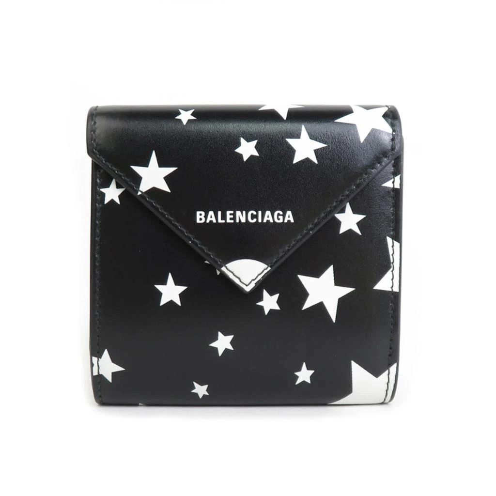 Balenciaga Leather Wallet (Tri-Fold) (Pre-Owned)