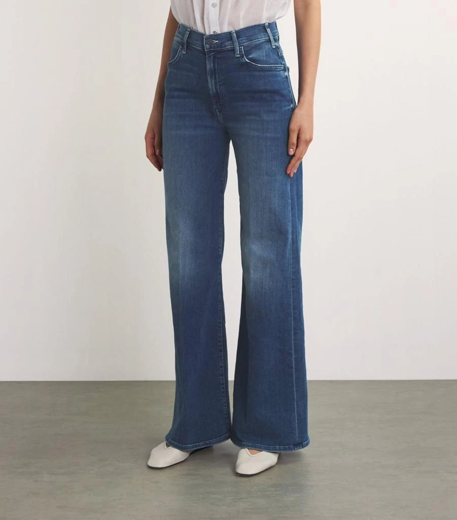 MOTHER The Hustler Roller Skimp Wide-Leg Jeans 3