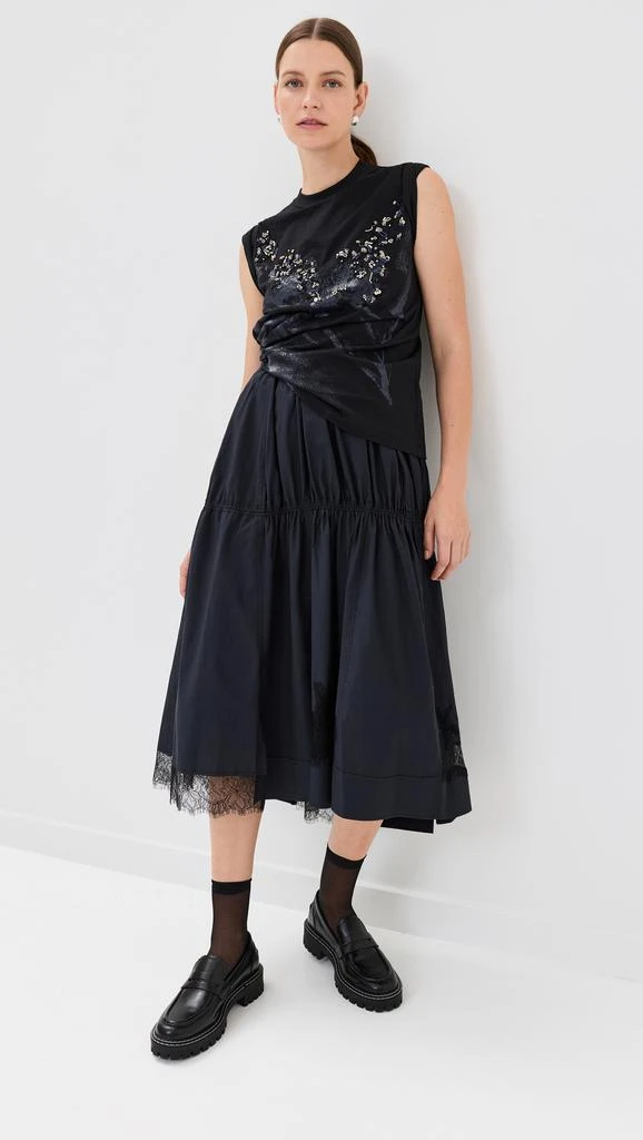 chinese dress ladies Amazon.com: Adrianna Papell Women's Floral Lace Combo Dress main image 0