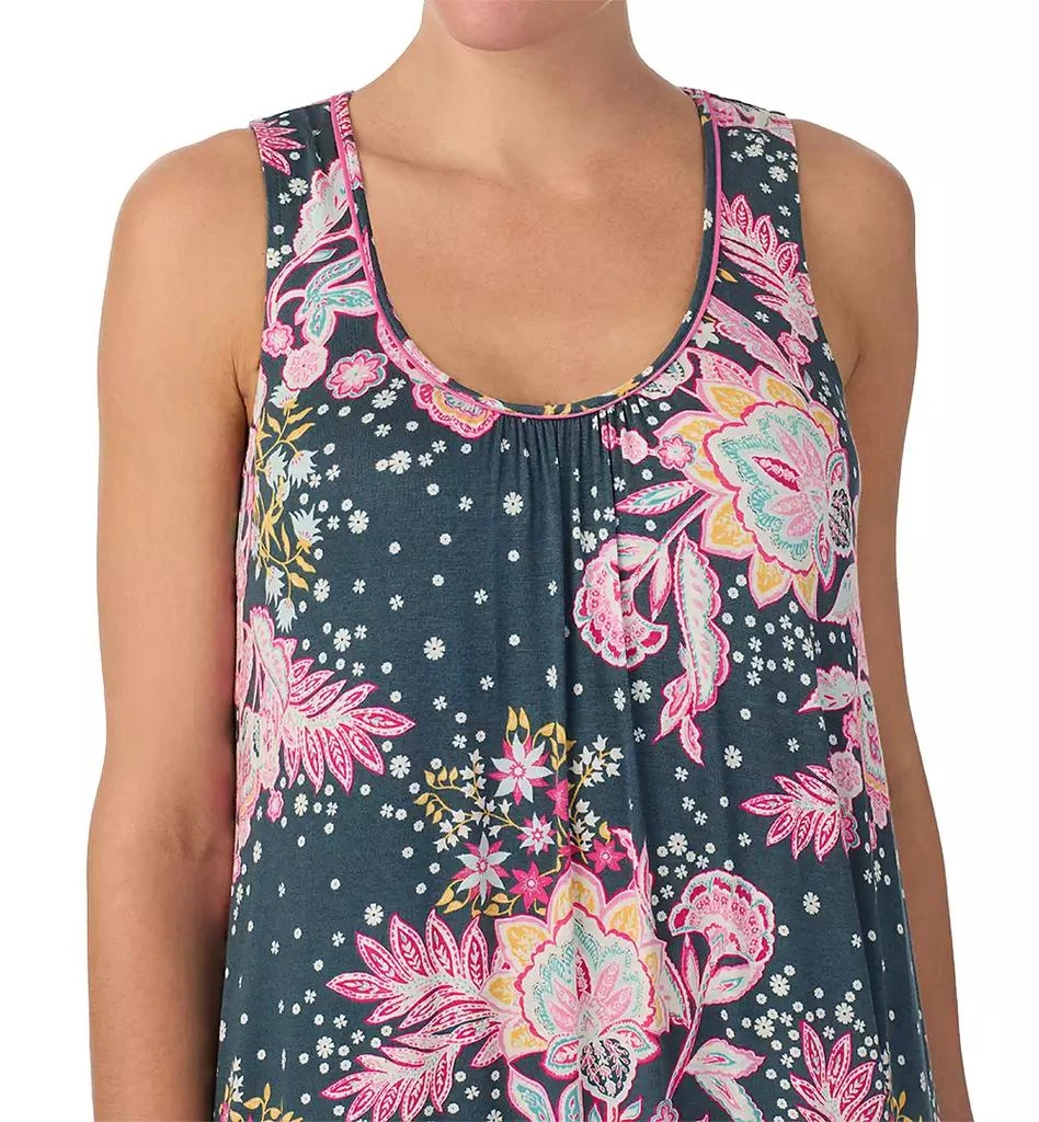 Ellen Tracy Women's Printed Flounce-Hem Nightgown 4