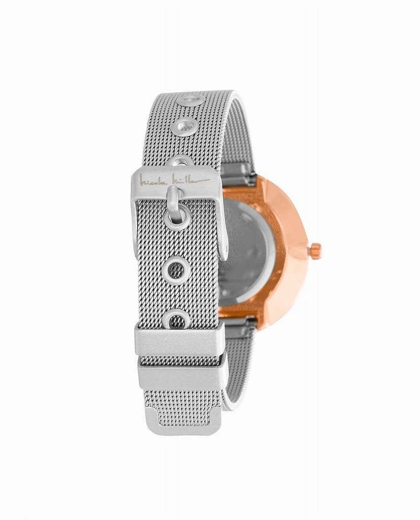 Nicole Miller Women's Stainless Steel Strap Watch - 34Mm In Rose Gold 2