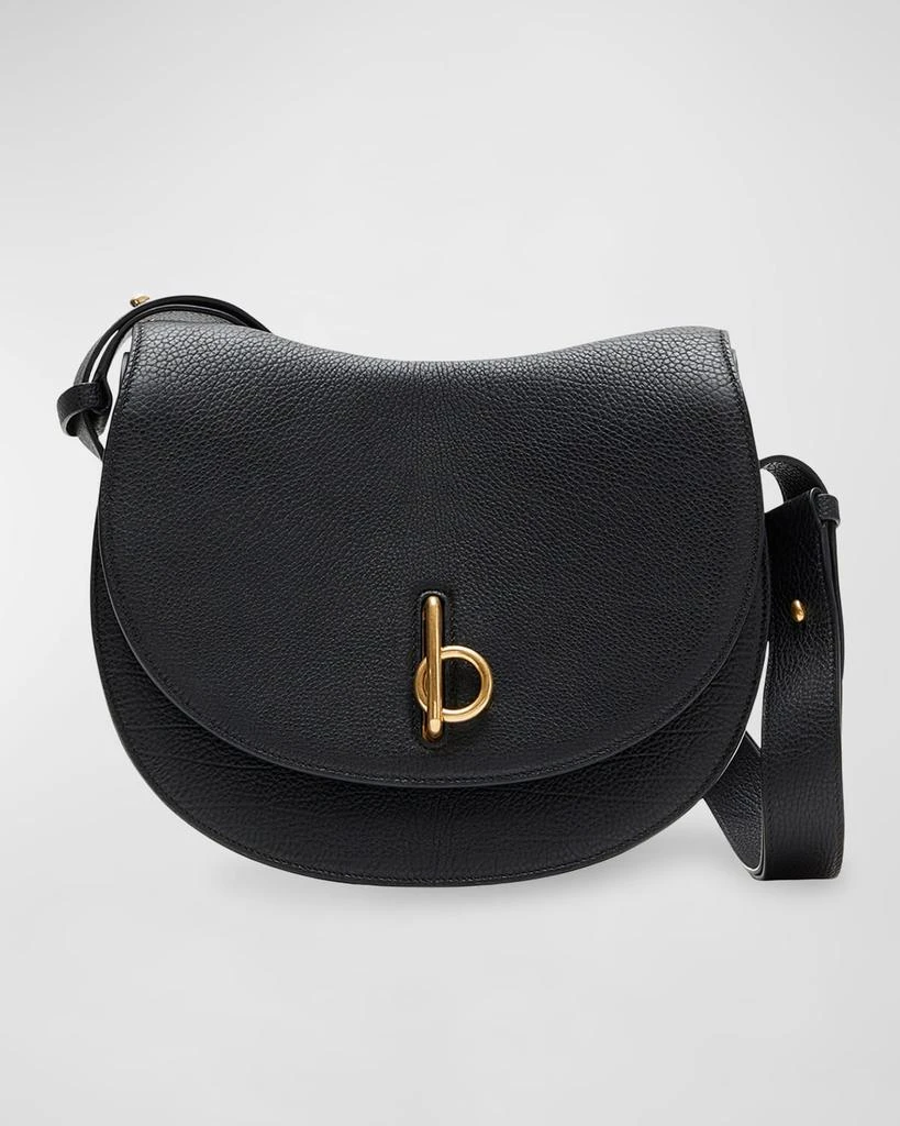 Burberry Rocking Horse Leather Saddle Shoulder Bag 1