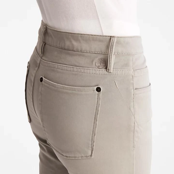 Timberland Mid-rise Super-skinny Trousers for Women in Grey 5