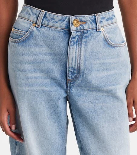 Balmain Mid-rise wide-leg jeans 4