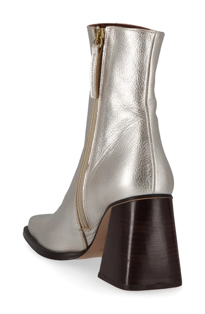 ALOHAS Southern Shimmer Metallic Zip Bootie 2