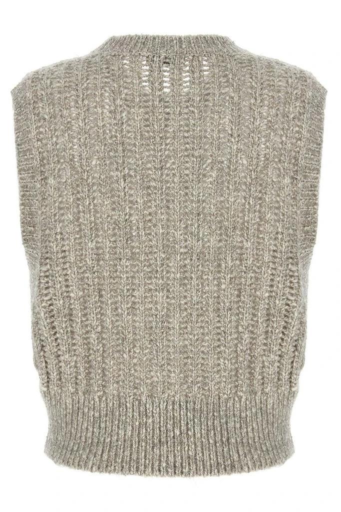 Brunello Cucinelli Brunello Cucinelli Knitted Sleeveless Jumper 2