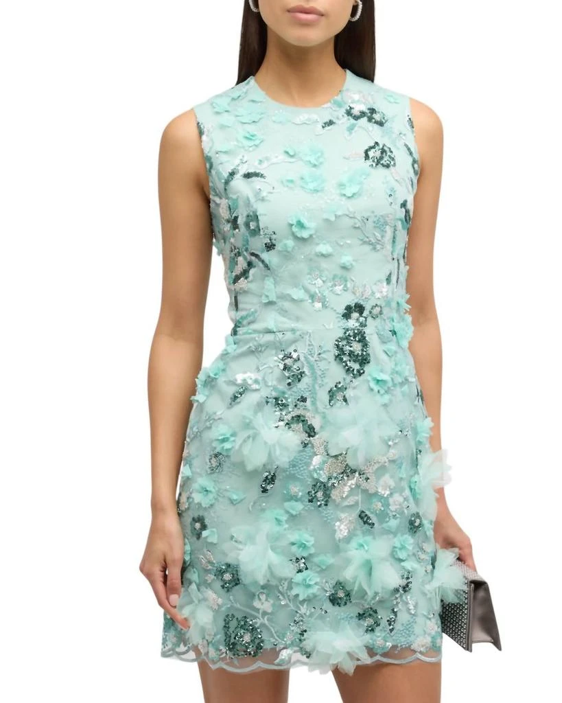 HELSI Miranda Dress In Sage Floral 1
