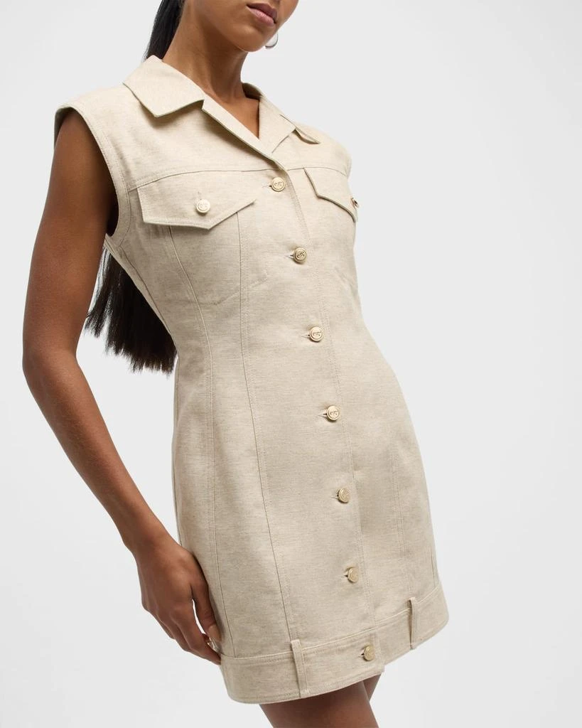 Cult Gaia Tanith Utility Mini Dress 7