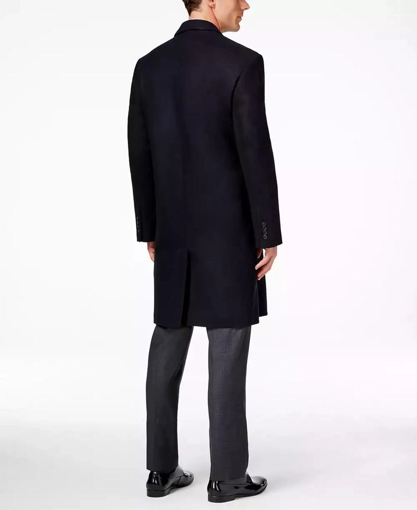London Fog Big and Tall Signature Wool-Blend Overcoat 2