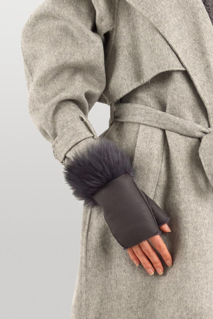 Gushlow & Cole Cuffed mini shearling mittens