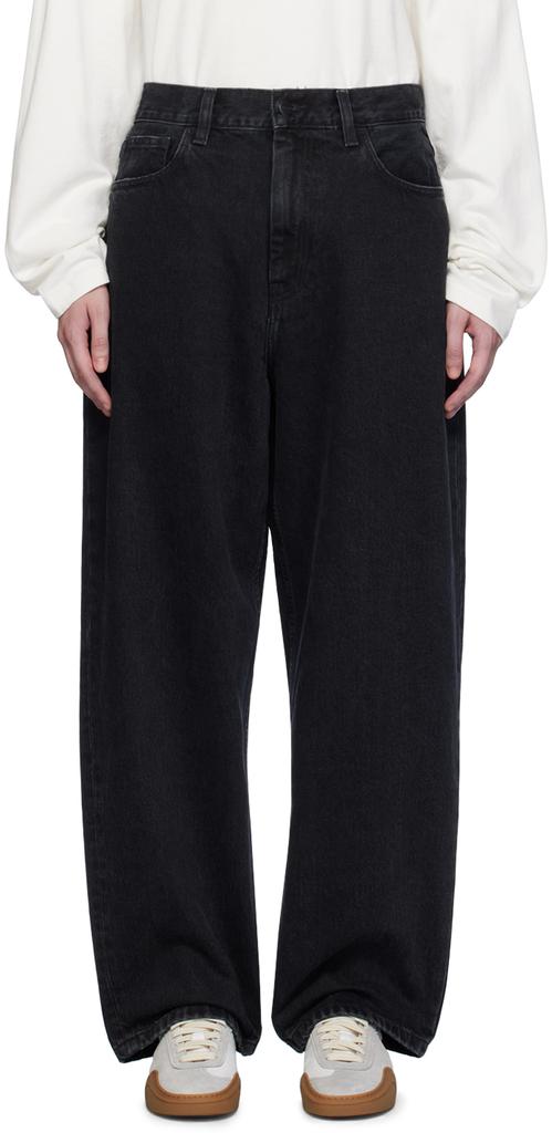デニム・ジーパン CARHARTT WIP BLACK BRANDON JEANS Carhartt WIP Brandon Denim Pant - Black | Urban Excess