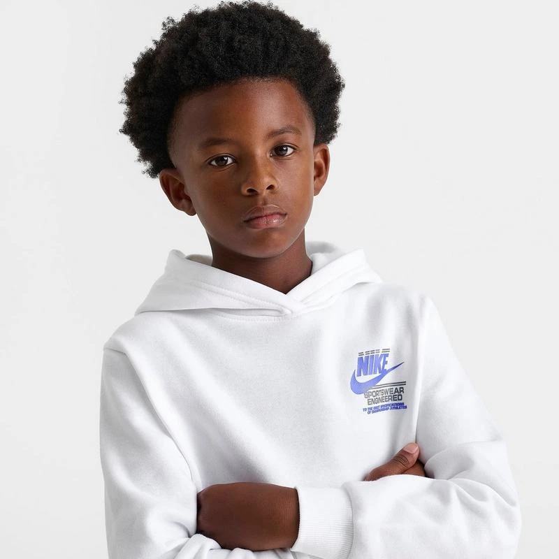 NIKE Kids
 Nike Sportswear Futura Club Pullover Hoodie 5