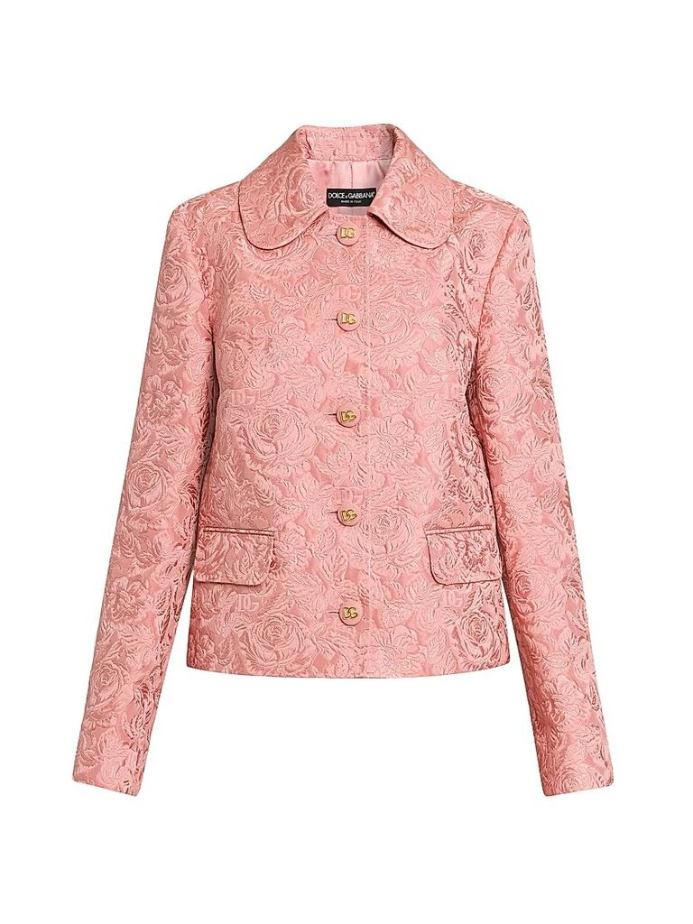 Dolce
Gabbana Floral Jacquard Tailored Jacket 1
