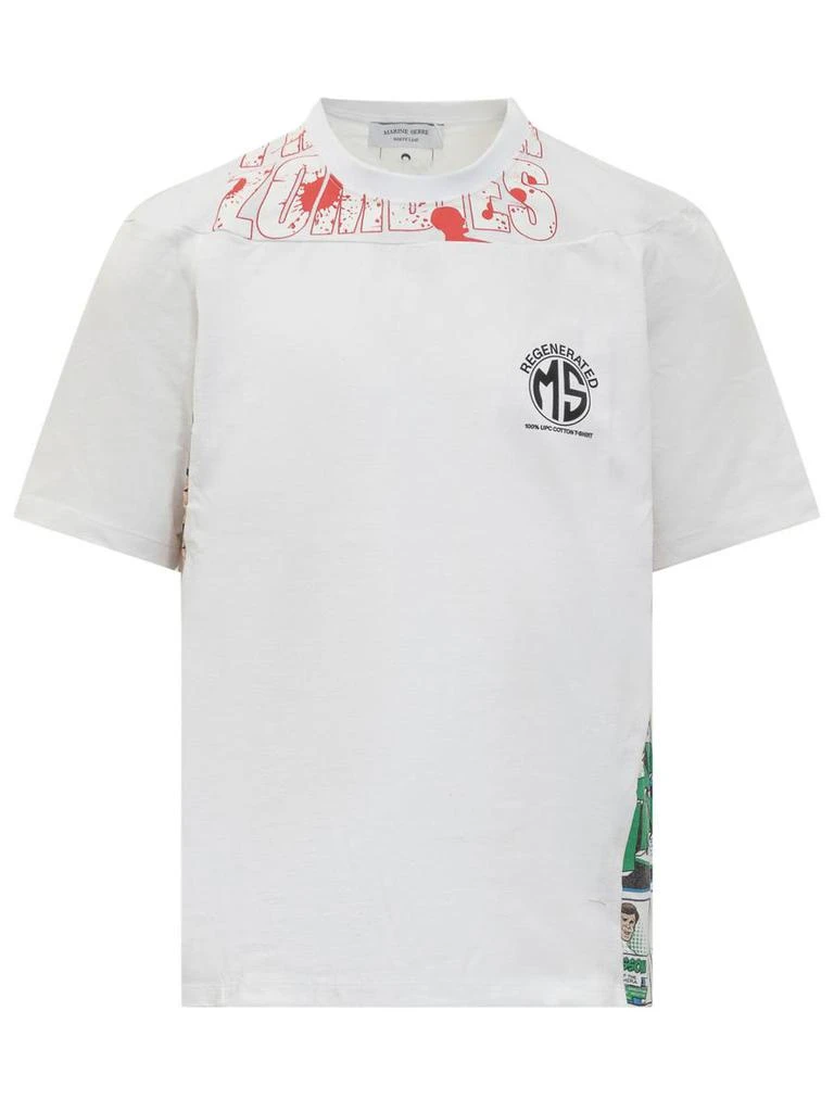 MARINE SERRE Marine Serre Graphic T-Shirt 1