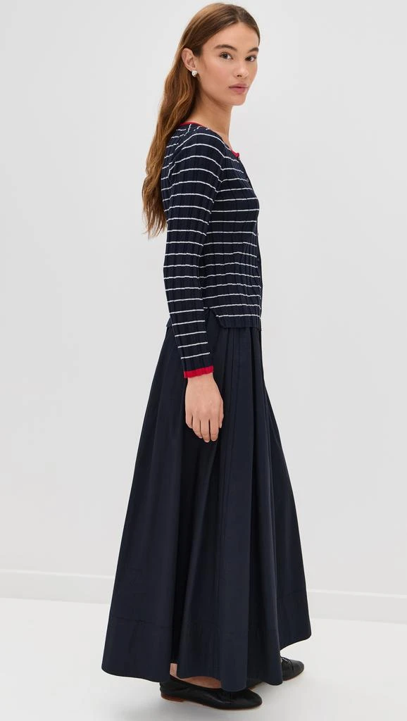 Alex Mill Cerise Ribbed Cardigan 3
