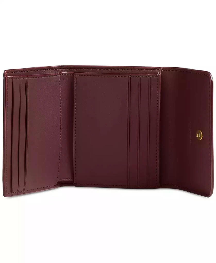 Coach Mila Small Flap Wallet in Signature Canvas 2
