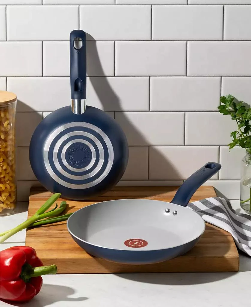 T-Fal Culinaire Ceramic Nonstick 12PC Cookware Set 5