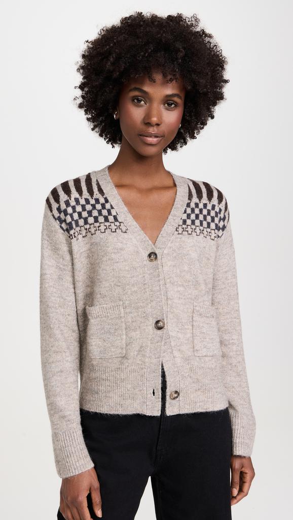 LNA Raina Fair Isle Cardigan