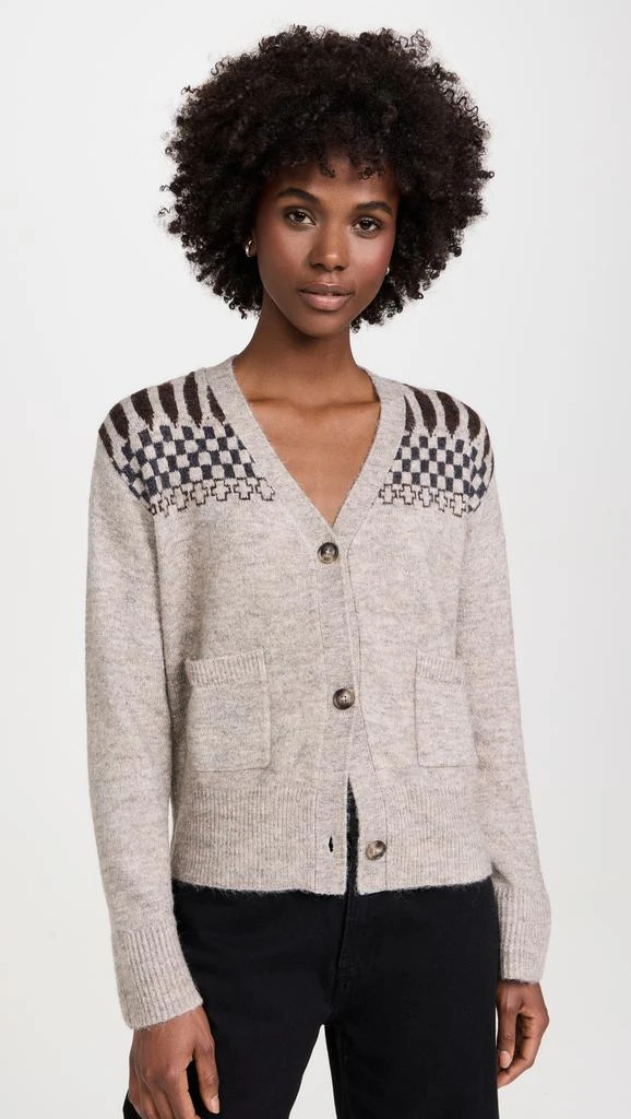 LNA Raina Fair Isle Cardigan 1