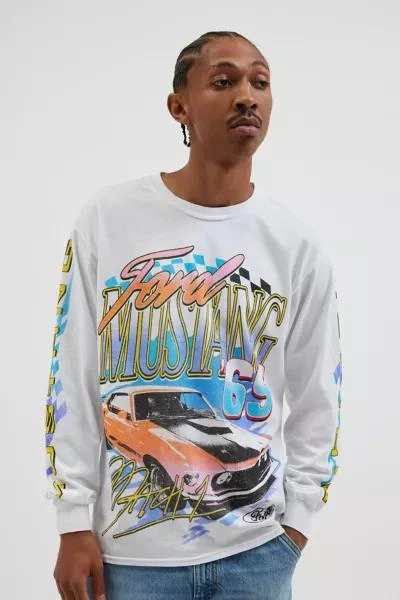 Urban Outfitters Ford Mustang Oversized Long Sleeve Tee 1